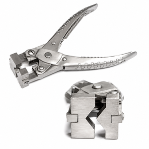 Pince à plier à mâchoires parallèles pour angles, profondeur 4 mm, outil de formage de bijoux en métal ZetomedPro - Product Image 1