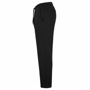 Pantalones Deportivos Negros de Alta Calidad para Hombre |   Pantalones Deportivos de Corte Ajustado |   Listo para Marca Privada - Product Image 4