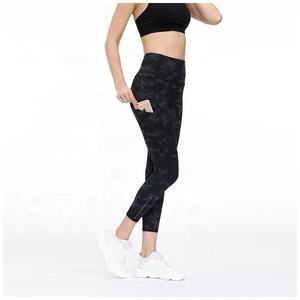 High Waisted <b>Leggings</b> for Women Buttery Soft Stretchy gym sport fitness <b>Workout</b> 100% Cotton Elastic Waist Yoga <b>Leggings</b> - Product Image 4