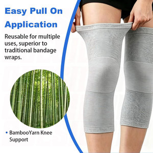 Genouillères de compression élastiques pour hommes et femmes, pour le soutien du genou, le confort en cas d'arthrite, la course à pied, la randonnée et la marche - Product Image 6