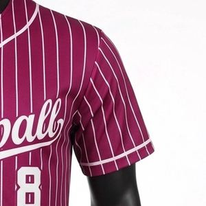 Maillots de baseball et chemises de softball à manches courtes personnalisés avec logo, de qualité supérieure, service OEM, vêtements d'équipe, grandes tailles - Product Image 5