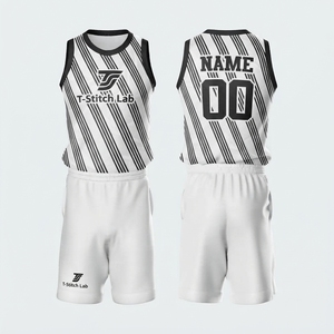 Uniforme de Baloncesto para Hombre, Personalizable con Logotipo y Diseño, Transpirable, Cómodo, Sin Mangas, Absorbe la Humedad, Colores Sólidos, Venta Caliente - Product Image 1