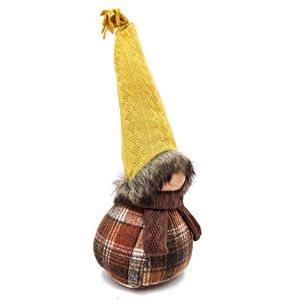 2 pezzi di decorazioni autunnali con gnomi, statuine e giocattoli natalizi per decorazioni da tavola per il Ringraziamento - Product Image 3