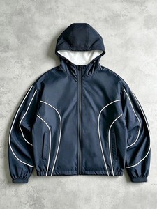 Chaqueta cortavientos para hombre de marca privada para ropa promocional, carcasa en blanco, suministro directo de fábrica al por mayor - Product Image 5