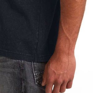 Camiseta Profesional para Hombre, 100% Algodón, Antiarrugas, Lavado Ácido, Transpirable, Corte Regular, Estilo Casual - Product Image 5