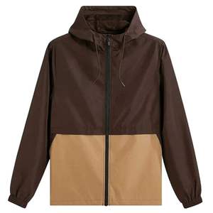TENDANCES CLASSIQUES Veste coupe-vent en PU antibactérienne pour homme Automne Respirante Imperméable Séchage rapide Écologique Coque en nylon - Product Image 3