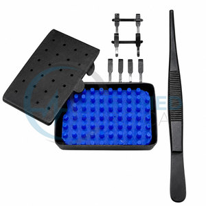 Ensemble de pinces microvasculaires chirurgicales Akramed, instruments chirurgicaux de précision pour la chirurgie plastique, en acier inoxydable, certifiés CE ISO - Product Image 2