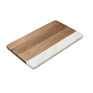 Tabla de Cortar de Mármol al por Mayor, Tabla de Cortar Rectangular de Mármol y Madera Personalizada, Mejor Precio - Product Image 1