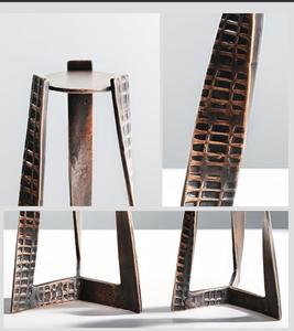 Juego de Portavelas Triangulares de Metal Resistentes al Calor para Decoración del Hogar - Product Image 4