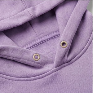 เสื้อฮู้ดดี้ผู้หญิงผ้าฝ้าย 100% น้ำหนักเบา ทรงโอเวอร์ไซส์ สไตล์สตรีทแวร์ 300gsm ไหล่ตก คุณภาพพรีเมียม - Product Image 4