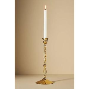 Portavelas Metálico Decorativo para el Hogar, con Acabado Antiguo Elegante, para Iluminación y Decoración - Product Image 5