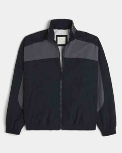 2025 chaqueta cortavientos de verano personalizada para hombre, ropa de utilidad transpirable para exteriores con cierre de cremallera, chaqueta con capucha de primavera - Product Image 3