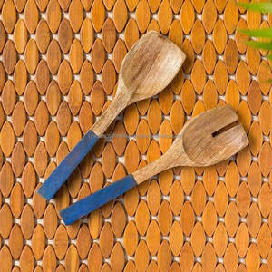Juego de Cucharas Pequeñas de Bambú con Forma Personalizada, Ecológicas, Hechas a Mano, Utensilios de Cocina, Cucharas para Postre, Bodas, India - Product Image 6