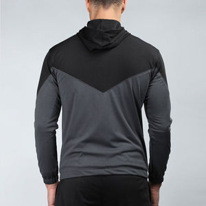 Custom Logo Active <b>Pullover</b> Cotton Polyester Pocket <b>Pullover</b> <b>Men</b> Tracksuit - Product Image 4
