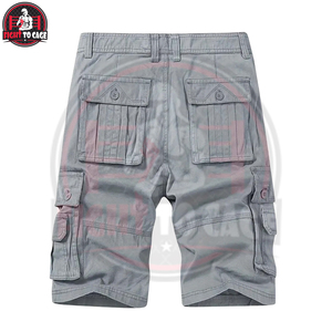 Prix de gros 2026 – Pantalon cargo pour homme, couleur gris uni, qualité supérieure, service OEM, décontracté, respirant, séchage rapide, matière douce au toucher - Product Image 2