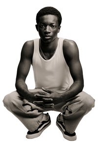 กางเกงยีนส์แบบมีกระเป๋า5กระเป๋าของผู้ชายผ้าฝ้าย100% ทรงหลวมใส่พอดีตัวดีไซน์ใหม่ - Product Image 4