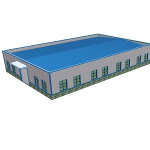 Bâtiment de structure industrielle en acier usine chinoise maison entrepôt métallique <span class=keywords><strong>atelier</strong></span> service de traitement de pliage - Product Image 3