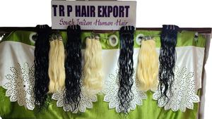 Cheveux humains crépus droits directs crépus ondulés de haute qualité du fabricant indien 100% pour femmes à tresser - Product Image 5