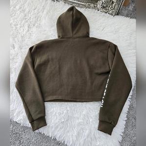 Sudadera corta verde oliva - Product Image 2