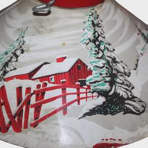 Base para Árbol de Navidad Vintage Colormatic, Estilo Años 50, Grande, de Metal con Diseño Litográfico, Estilo Rústico - Product Image 3