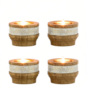 Brûleur d'encens et diffuseur d'aromathérapie en bois artisanal de qualité supérieure, porte-encens en bois durable - Product Image 2