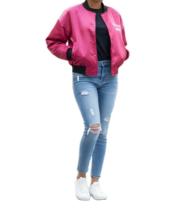 Chaqueta Bomber Casual de Lona para Hombre, Estilo Universitario de Invierno, Chaqueta Personalizada con Letras de Béisbol, Chaqueta Unisex Personalizada para Equipos - Product Image 3