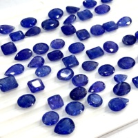 Pierre précieuse naturelle certifiée Tanzanite facettée pour la fabrication de bijoux, de 12 mm à 25 mm, pierre de Tanzanite en vrac, lot en gros, meilleur prix en gros