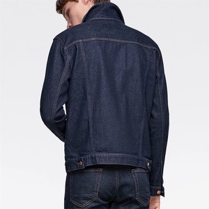 Veste en jean en coton pour homme style cowboy, Blouson bomber décontracté pour homme, Veste coupe-vent streetwear, Vestes en jean unies pour homme - Product Image 5