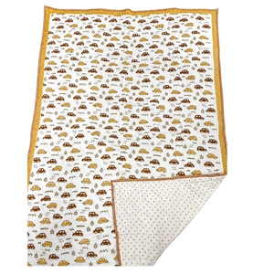 Juego de Edredón para Bebé de Algodón Estampado a Mano de Jaipur, Hipoalergénico, Súper Suave, Lavable a Máquina, Ecológico, Ideal para Viajes - Product Image 1