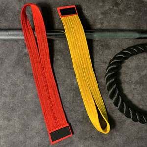 สายรัดข้อมือยกน้ำหนักนีโอพรีนกันลื่น พิมพ์โลโก้ได้ น้ำหนักเบา เป็นมิตรกับสิ่งแวดล้อม ปรับได้ ยืดหยุ่นสูง สีสันตามสั่ง - Product Image 1