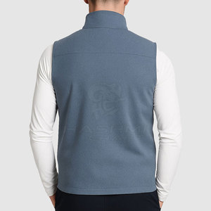 Veste sans manches coupe-vent en tissu premium pour homme, idéale pour la randonnée et l'entraînement - Product Image 2