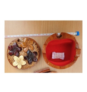 Caja de Joyería de Madera Hecha a Mano de Alta Calidad, Elegante Estuche Decorativo para Adornos, Precio Directo de Fábrica para Distribución Global al por Mayor - Product Image 6