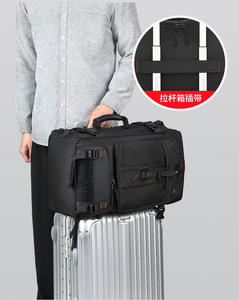 Multi Functional Business Laptop <b>Backpack</b> Heavy Duty Travel Rucksack with Bottom Shoe Compartment and Side Grab Handle - Product Image 3
