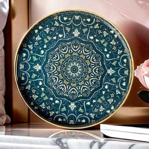 Nueva Bandeja de Servicio Multifuncional con Diseño de Mandala de Madreperla, para Té, Desayuno, Comida, Vajilla para el Hogar, Utensilios de Cocina - Product Image 1