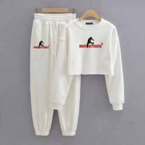 Custom 3D Embroidery Tracksuit / Puff Embroidery Sweat suit OEM Custom Logo Tracksuit Heavyweight Fleece Tracksuit - Product Image 3