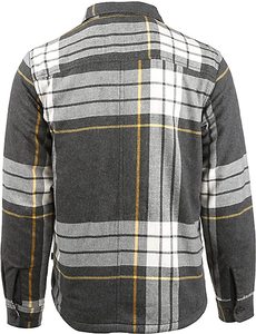2024 Winter Outdoors <b>Flannel</b> <b>Jacket</b> Men's Quilted <b>Flannel</b> Shirt Thick Fleece Padded Shirt for Men's Casual - Product Image 3