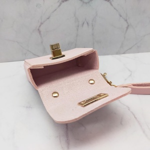 Mini Bolso Colgante Llavero de PU y Aleación de Zinc para Llaves de Coche, Monedas, Lápiz Labial y Auriculares para Uso Diario, para Chicas y Mujeres - Product Image 2