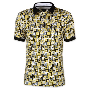 lightweight <b>Mens</b> Sublimation Polo <b>Shirt</b> with Structured Collar 93% Polyester 7% Spandex Blend Golf Top 170 GSM 160 GSM 220 GSM - Product Image 2