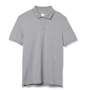 Nouveau style – Chemises décontractées tricotées unies pour hommes, en polyester/coton de haute qualité, anti-plis, à manches courtes, respirantes, avec poche – Vente en gros - Product Image 2