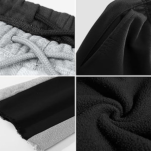 Pantalons et joggings pour hommes les plus vendus à prix abordable, style décontracté, design à rayures multi-panneaux, pour le jogging - Product Image 6