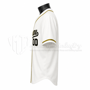 Camiseta de Béisbol Sublimada Personalizada, 100% Poliéster, Malla Transpirable de Secado Rápido, Logotipo Personalizado, Uniforme de Equipo Unisex para Adultos - Product Image 5