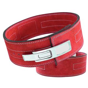Durable Lever Belt Men <b>Women</b> Powerlifting Gym Leather Lever Buckle Belt Manufacturer - Product Image 2