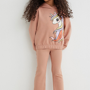 Sudaderas con Capucha para Niños, 100% Algodón, Estampado Personalizado, Estilo Vintage de Alta Calidad, Conjuntos Tejidos para Bebés para el Invierno - Product Image 2
