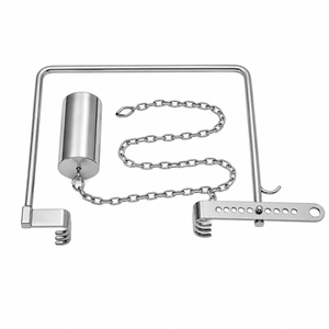 <b>Deep</b> Initial Incision Retractor Set Two 4in Long Blades <b>Frame</b> and Weight ZETOMEDPRO - Product Image 1