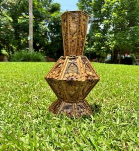 Jarrón de Flores de Bambú de Alta Calidad, Decoración para el Hogar, Jarrones Hechos a Mano con Materiales Ecológicos - Product Image 1