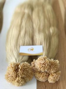 Extensiones de cabello vietnamita Remy de alta calidad, puntas de queratina Nano calientes, alineada cutícula Brasil cruda, Envío Mundial-MOQ 300 gramos - Product Image 2