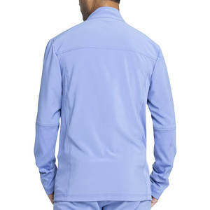 Uniformes Médicos de Hospital para Enfermeras con Logotipo Personalizado al por Mayor, Chaquetas de Trabajo Elásticas de Poliéster, Rayón y Spandex para Hombre - Product Image 3