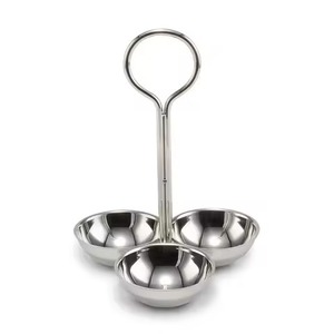 Trendy Metal Dry Fruit Bowl Snack Dish Decorative Serving Bowl Tableware Kitchen Gift - Product Image 6