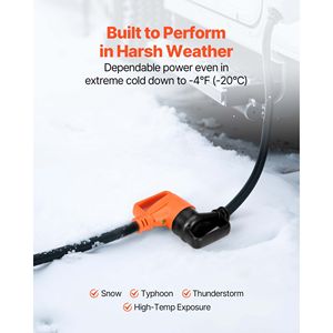 Cavo di Prolunga per Camper da 50 Amp 125V 7500W, Resistente, 30 Metri, Cavo STW 6/3 + 8/1, Spina Maschio NEMA 14-50P a Spina Femmina NEMA 14-50R - Product Image 2