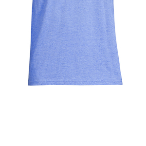 Men's O-Neck Color Blocked T-Shirt Short Sleeve Knitted Casual Regular Fit Solid Design <b>Red</b> Black - Product Image 2
